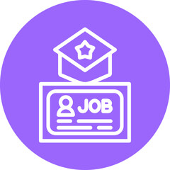 Vector Design Internship Icon Style