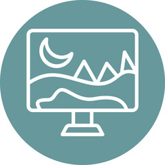 Vector Design Digital Artwork Icon Style