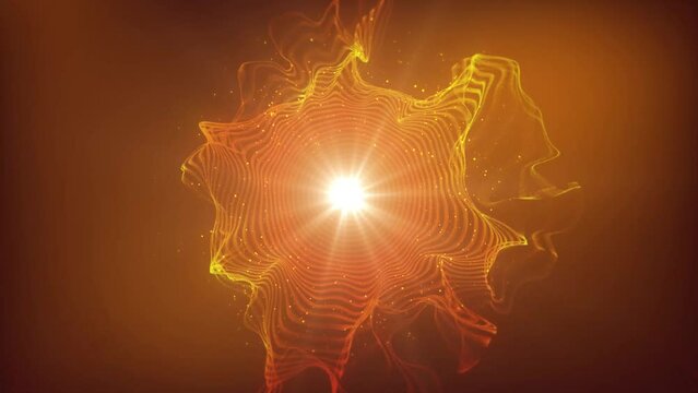 Awakening the Sacral Chakra (Svadhisthana) Chakra Symbol-Vibrant 4K Video Animation
