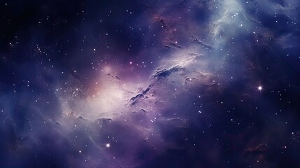 Amazing night sky filled with stars