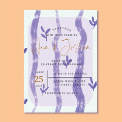 wedding invitation pattern