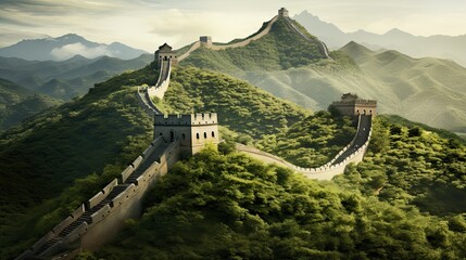 The Great Wall of China - obrazy, fototapety, plakaty