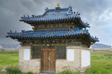 Fototapeta premium Stunning view of Erdene Zu Monastery in Kharkhorin, Mongolia