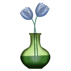 tulip in vase