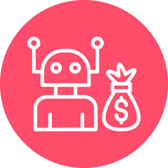 Robot Advisor Icon Style