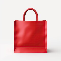 Red Leather Handbag