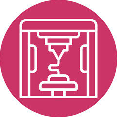 3D Printing Icon Style