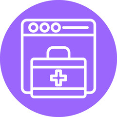 Healthcare Marketplace Icon Style