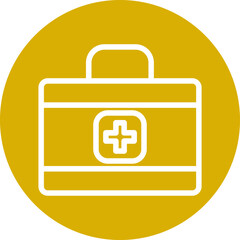 Obraz premium First Aid Icon Style