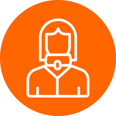 Broken Neck Icon Style