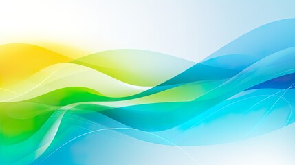 abstract colorful wave background, banner background