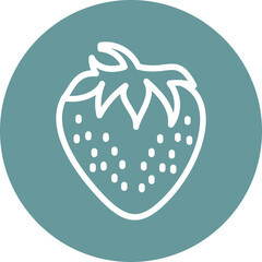 Strawberry Icon Style