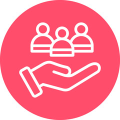 Customer Loyalty Icon Style