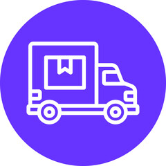 Delivery Service Icon Style