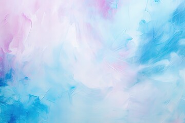 Dreamy Abstract Painting with Pastel Colors