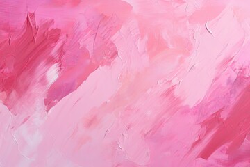Fototapeta premium Dynamic and Complex Pink Abstract Textured Painting