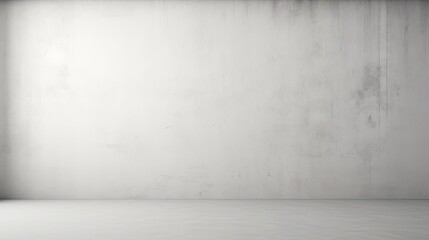 Blank white concrete wall Minimalistic backdrop for presentations and web design Ample text space - obrazy, fototapety, plakaty