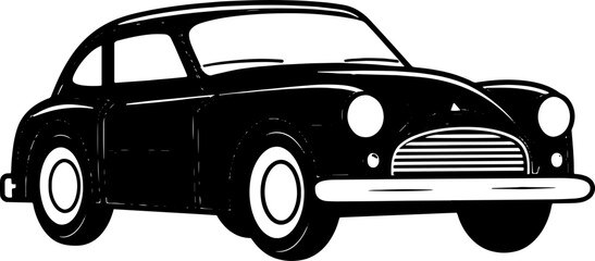 Vintage Car Logo Vector Icon Fast Elegant