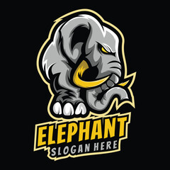 Elephant Logo Mascot