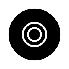 plate circular line icon