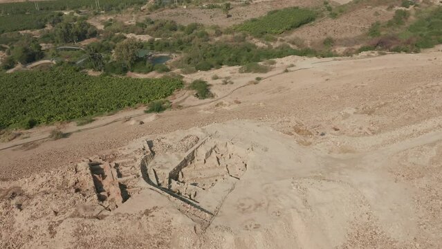 Ruins Of Sodom And Gomorah Bible Holy Land Israel Jordan Excavation Archeology