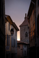 Fototapeta na wymiar The medieval city of Carcassonne, France