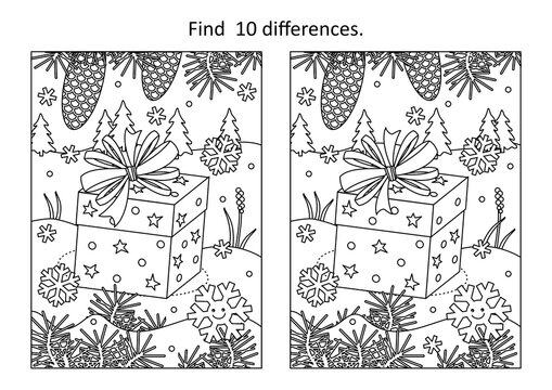 Difference game with gift or present
