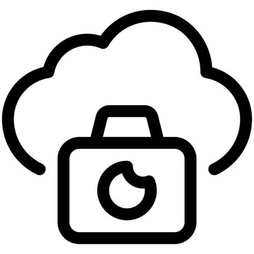 cloud camera icon