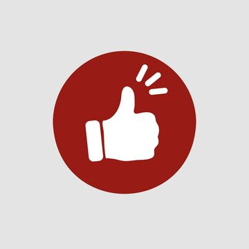 good button, subscribe, like, thumbs up animation