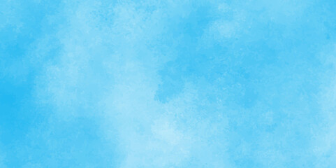 Abstract Blue Soft Bokeh Background,blue sky Water color background, Illustration, texture for design,style color stained illustration abstract background,Grunge aquarelle painted paper textured canva