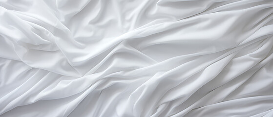 Wrinkled Bedsheets Texture Background