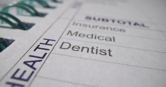 Summary of invoices payable and expenses. Planning financial expenses life