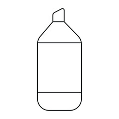 Linear marker. Pen. School supplies. Vector illustration