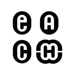 The monogram is the letter OE, O A, O C and M W H.