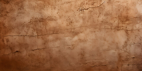 Brown empty textured concrete wall background