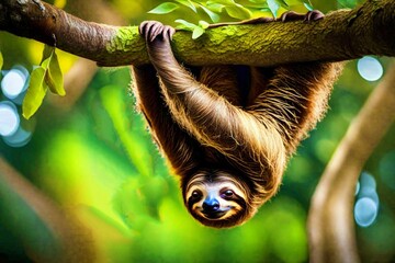 Fototapeta premium visualize a south hanging on tree