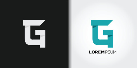green letter g logo - obrazy, fototapety, plakaty