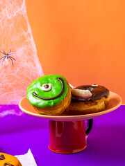 DONUTS DE MONSTROS ASSUSTADORES