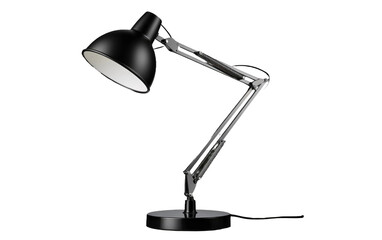 Sleek Office Lighting Lamp on Transparent Background