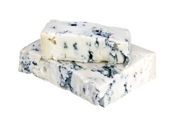 Gorgonzola - Italian cheese / Transparent background