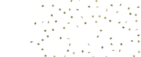 Stars - Festive christmas card. Isolated illustration white background. -