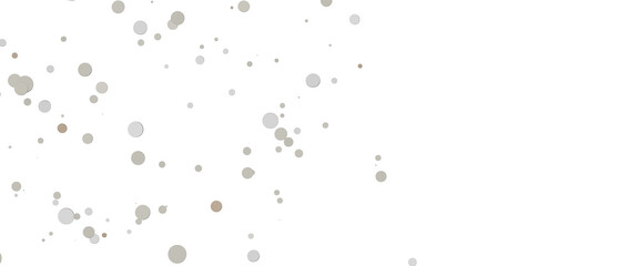 Radiant Revelry: Enthralling 3D Illustration of Shining gold Confetti