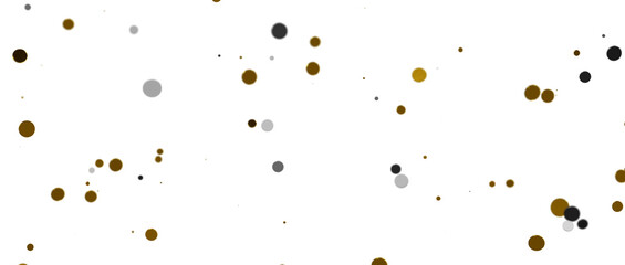gold Confetti Glitter Overlay - PNG