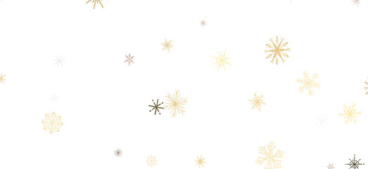 Magical Snow Cascade: Mind-Blowing 3D Illustration of Falling Christmas Snowflakes