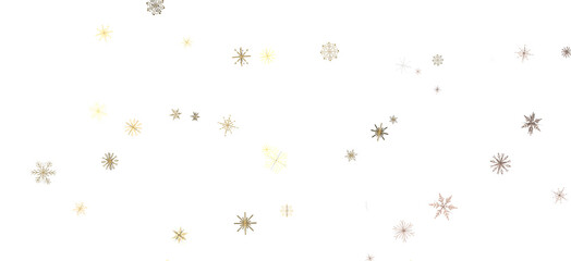 Magical Snow Cascade: Mind-Blowing 3D Illustration of Falling Christmas Snowflakes