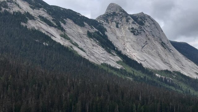 Aerial View of Zopkios Peak
next to the Coquihalla Highway
