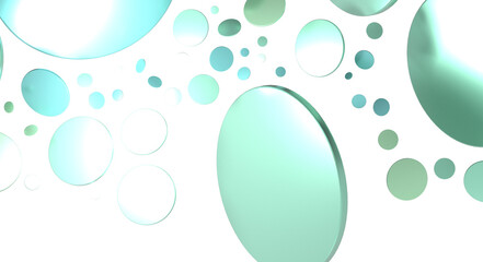  Colorful confetti on white background