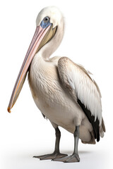 Fototapeta na wymiar Pelican bird isolated on white background