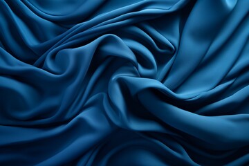 Obraz premium Exquisite blue Satin Background