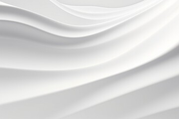 Fototapeta premium Curved Lines and Shadows on Abstract White Background